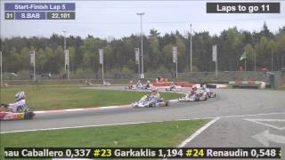 Final DD2 Rotax Max Euro Challenge 2014 GenkBelgium [upl. by Ursulina]