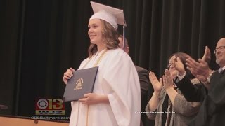 Pregnant Teen Barred From Graduation Has Her Own Ceremony [upl. by Bartel422]