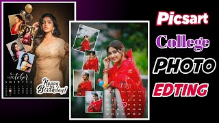 Picsart Collage Photo Editing  PicsArt birthday Editing SHARIFUL EDITZ 🔥 [upl. by Uttica]