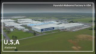 Hyundai’s First and Only US Manufacturing Plant ㅣ Hyundai Motor Manufacturing Alabama [upl. by Ykroc]