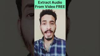 Extract Audio from Video for Free shorts Creator2Creator [upl. by Hoi698]