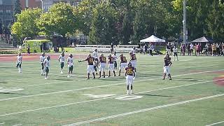 Concordia Stingers WR RayJay Alcena drops a sure TD pass vs Sherbrooke Vert et Or 10524 [upl. by At]