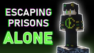 Escaping Minecraft Prisons Alone As Prisoner Ivory Parody [upl. by Rogerson]