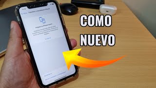 Cómo Formatear Restaurar o Borrar tu iPhone y dejarlo como NUEVO por si piensas venderlo [upl. by Eanram]