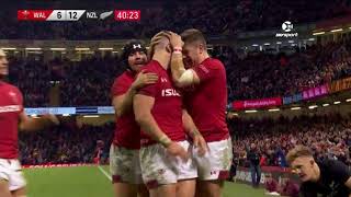 HIGHLIGHTS All Blacks v Wales 2017 [upl. by Leahkim]