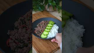 10 mins Thai beef stirfry [upl. by Kunz235]