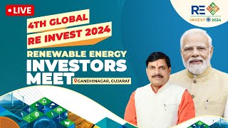 LIVE Inauguration of the 4th Global Renewable Energy Investors Meet and Expo  Gandhinagar Gujarat [upl. by Idihc]