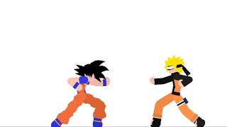 Goku vs Naruto stick notes animation ￼ [upl. by Aggarwal]