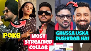 GHAINT JATT POKE DEE MC IN LIVE 😱  RAFTAAR ABOUT RAJAT DALAL IN BIG BOSS❗ MOST STREAMED COLLAB❗ [upl. by Eissac]