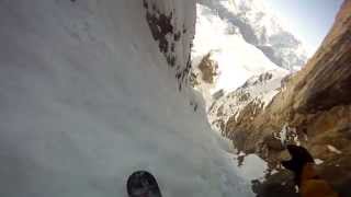 Team SPLIT Splitboard Tirol riding Schlicker Mandl Couloirs [upl. by Karalynn969]