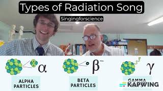 Types of Radiation Song AQA Science P4 [upl. by Arhat]