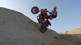 SHREDDING THE HONDA GROM TO HARD [upl. by Vieva]