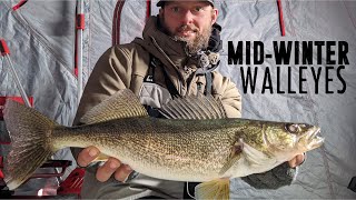 GOTO Mid Winter Ice Fishing Tips to Catch MORE Walleyes [upl. by Zaid]