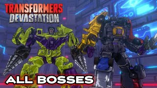 Transformers Devastation PS5  All Bosses amp Ending [upl. by Holtz]