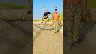 Pakistan army🇵🇰💪Vs India Army🇮🇳🥵 live shortsvideo challenge music lalarafiq007 military [upl. by Amsirhc]