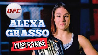 ALEXA GRASSO HISTORIA DE LA PRIMERA MUJER MEXICANA EN GANAR UN TITULO UFC [upl. by Sprage194]