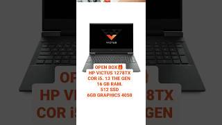 HP Victus 15 fa012782TX I Unboxing HPVictus 15fa012782TX I Intel i512450H INVIDIA Geforce RTX 4050 [upl. by Ausoj697]