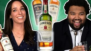 Irish People Try Jameson Irish Whiskey [upl. by Tenney347]