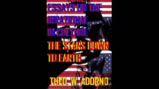 ESSAYS ON THE IRRATIONAL IN CULTURE The Stars Down to Earth Theodor Adorno [upl. by Yunick]