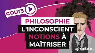 Linconscient  les notions à maîtriser  Philosophie  digiSchool [upl. by Ellenor]