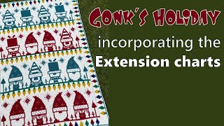 Gonks Holiday overlay mosaic crochet [upl. by Yemar574]