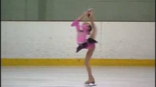 Caitlin Nguyen 8 yr old Ice Skater Prejuvenile [upl. by Raul]