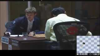 The moment Magnus Carlsen became World Chess Champion [upl. by Most]