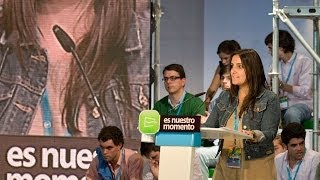 Beatriz Jurado quotNuestro proyecto se basa en soluciones innovación eficacia libertad y futuroquot [upl. by Akiret]