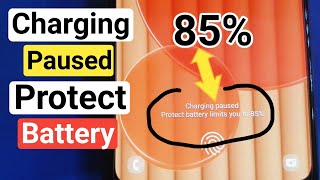 How to FIX Unable Charge Samsung Galaxy Phones  Charging Paused Protect Battery [upl. by Drawoh980]