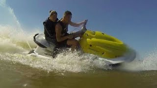 Jet Ski Fun HD Yamaha XL700  Go Pro Hero3 [upl. by Namref]