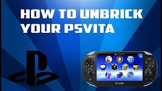 How To Fix Bricked Jail Broken PS Vita [upl. by Euqram]