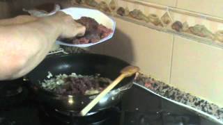 Receta de Macarrones con carne picada  Las Recetas De Pepa [upl. by Yerdua]