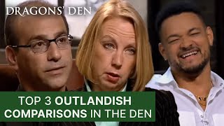 Top 3 Outlandish Comparisons From Entrepreneurs  Dragons Den [upl. by Salema]