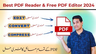 Best PDF reader  Free PDF editor 2024 [upl. by Banky]