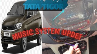 tata tigor infotainment system update [upl. by Sicular728]