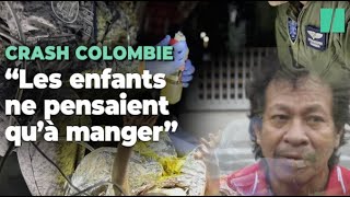 Colombie  les premiers mots des enfants retrouvés après 40 jours dans la forêt amazonienne [upl. by Nimref]