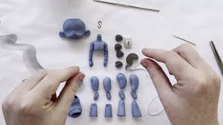 Let’s Attempt to Restring a Centaur Ball Jointed Doll [upl. by Eiroc]