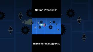 Notion Official Preview 1 geometrydash gddemon gmd shorts gaming gd [upl. by Hildick]