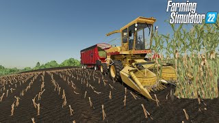 Westby Wisconsin chopping silage and blowing it into a silo 80s roleplay episode 9 [upl. by Ydrah296]