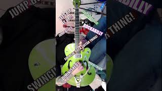 Swingin’ Guitar Boogie Woogie Rockabilly Solo Lesson guitarlesson shortsfeed briansetzer [upl. by Goulette]