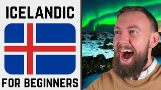 Learn Icelandic Easy Words amp Basic Phrases From a Local 🇮🇸 [upl. by Lyrradal553]