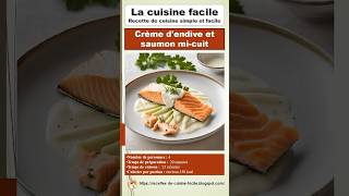 Recette de crème dendives et saumon micuit [upl. by Pasahow646]