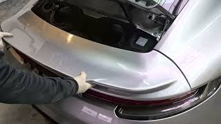 Moshammer Ducktail spoiler for Porsche 992 Carrera S 992 Carrera 4S 992 GTS GT3 Touring [upl. by Sandstrom]