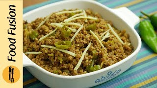 Hari Mirch keema Recipe By Food Fusion [upl. by Pennie]