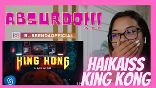 REACT Haikaiss  King Kong Clipe Oficial  Brenda Baptista [upl. by Hong179]