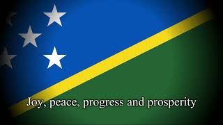 quotGod Save Our Solomon Islandsquot  National Anthem of Solomon Islands [upl. by Darleen]