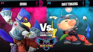 MAX vs Dattoking  Skövde Smash 4 Ultimate  Grand Final [upl. by Arrac]