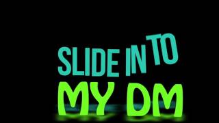 Aaron Martyn Slide Into My DM Official Lyric Video [upl. by Jackson]