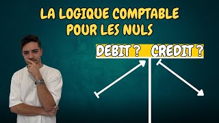 LOGIQUE COMPTABLE  DEBIT OU CREDIT Avec cas exemple [upl. by Leahpar]