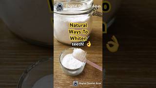 Natural Teeth Whitening at Home  Easy Affordable DIY Tips for a Brighter Smile 🌟 [upl. by Nednal]